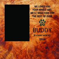 Memorial Pet Collar Sign